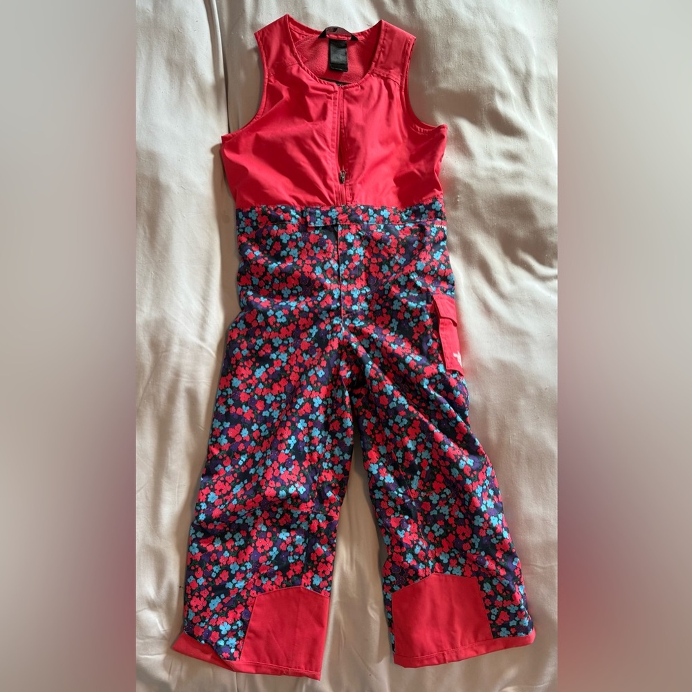 The North Face Kids Floral Ski Bib